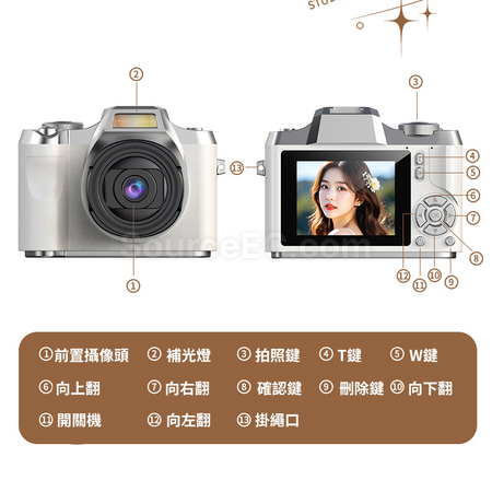 礼品订购复古高清CCD相机广告