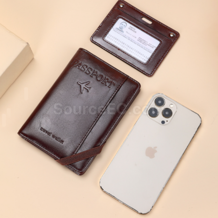 礼品订购RFID防盜多功能护照套广告