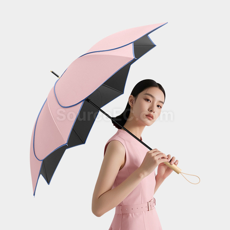 礼品订购创意花朵雨伞长柄伞广告