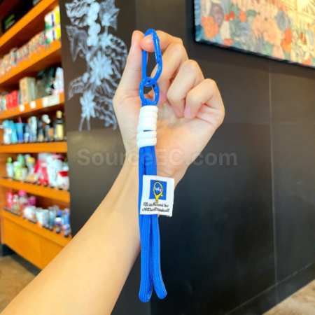 礼品订购编织绳挂绳钥匙扣广告