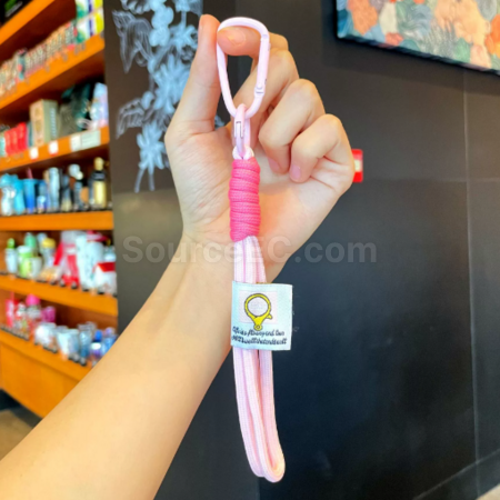 礼品订购编织绳挂绳钥匙扣广告