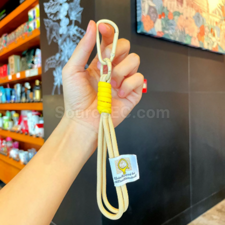 礼品订购编织绳挂绳钥匙扣广告