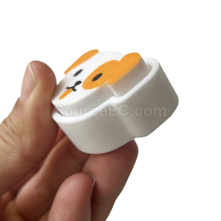 礼品订购猫狗减压按键器广告