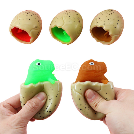礼品订购恐龙减压捏捏乐广告