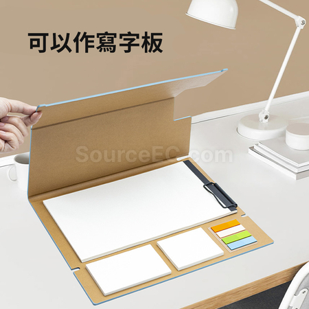 礼品订购多功能PU便签本笔记本广告