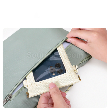 礼品订购可触屏手机防水袋广告