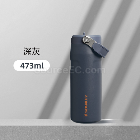 礼品订购手提304不锈钢运动保温水壶广告
