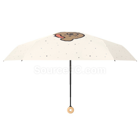 礼品订购五折迷你雨伞广告
