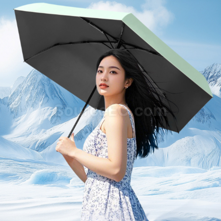 礼品订购三折全自动超轻雨伞广告