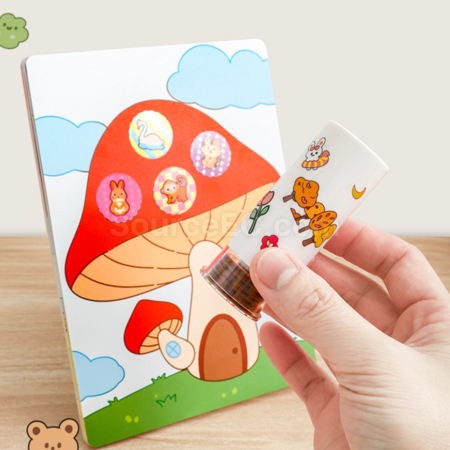 礼品订购客制化贴纸印章广告