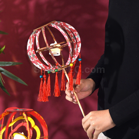 礼品订购中秋手提滚灯/花灯灯笼广告