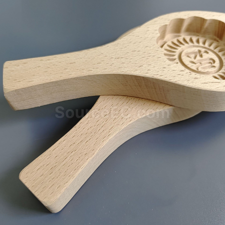 礼品订购木质月饼模具广告