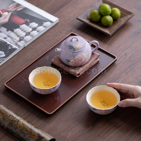 礼品订购陶瓷旅行茶具广告