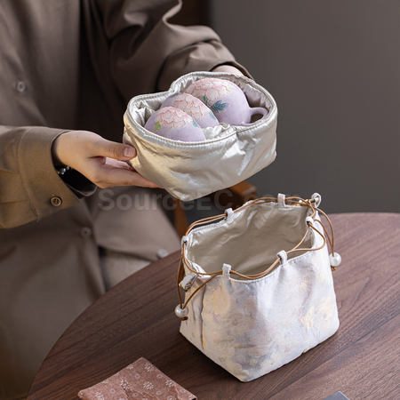 礼品订购陶瓷旅行茶具广告