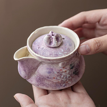 礼品订购陶瓷旅行茶具广告