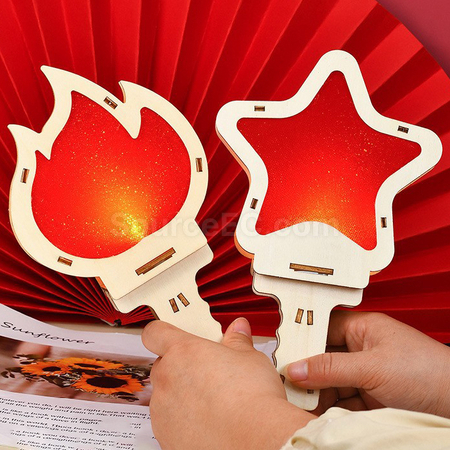 礼品订购DIY发光火炬广告