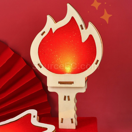礼品订购DIY发光火炬广告
