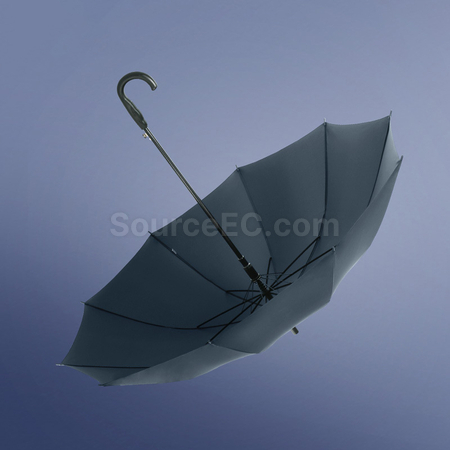 礼品订购弯手柄天堂雨伞直伞广告