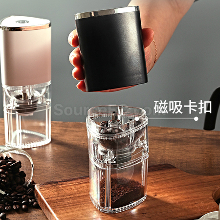礼品订购电动便携咖啡研磨器广告