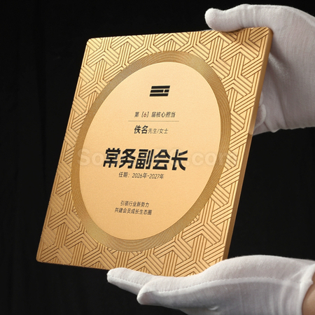 礼品订购金属奖牌广告