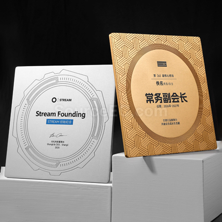 礼品订购金属奖牌广告
