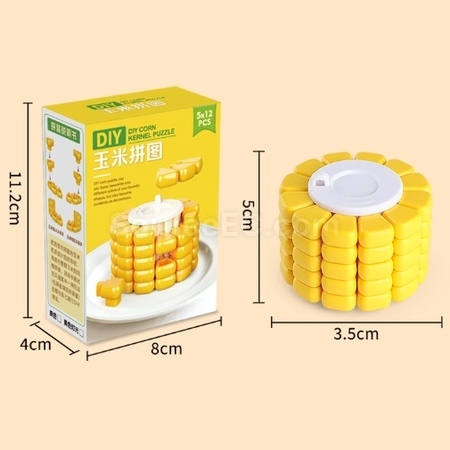 礼品订购AB玉米魔方解压玩具广告