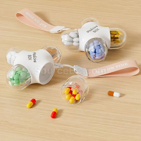 礼品订购便携药盒广告