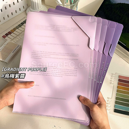 礼品订购A4挡片文件夹广告