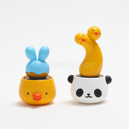 礼品订购盆栽冰箱贴广告