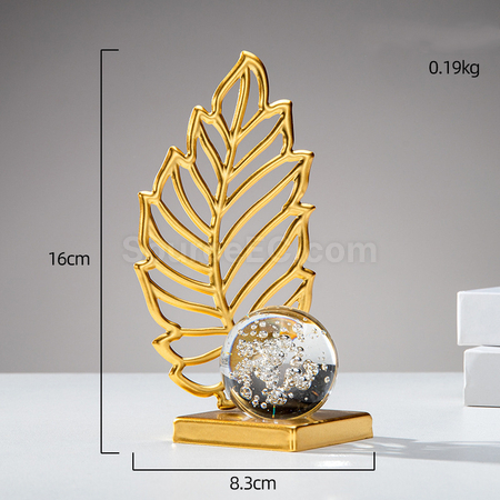 礼品订购北欧植物铁艺摆件广告