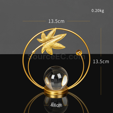 礼品订购北欧植物铁艺摆件广告