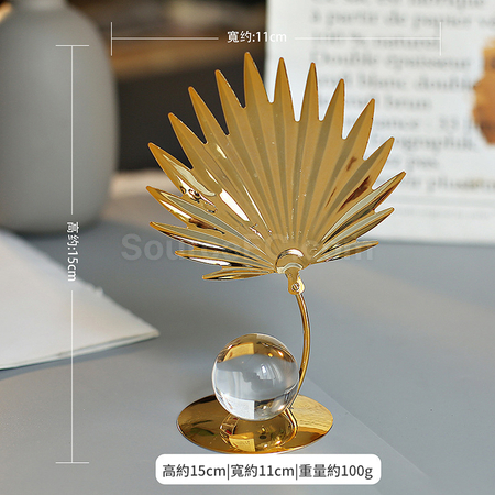 礼品订购北欧植物铁艺摆件广告