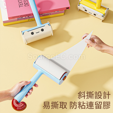 礼品订购猫咪粘毛器滚筒可撕式滚刷广告