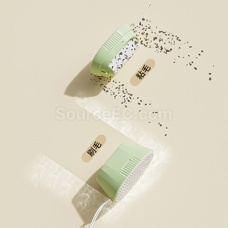 礼品订购两用粘毛器广告