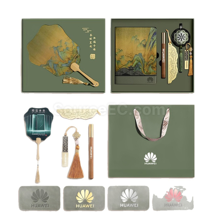 礼品订购笔记本礼盒套装广告