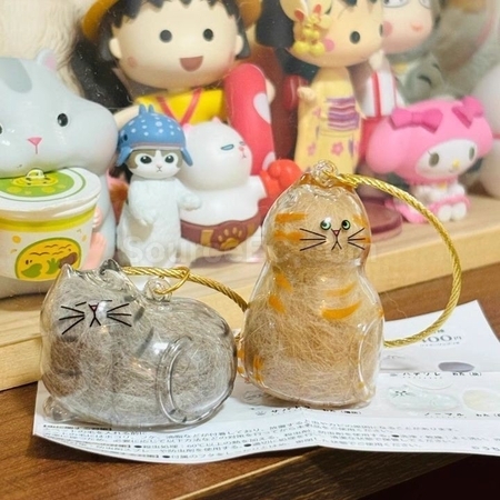 礼品订购可爱小猫透明毛发收纳盒广告