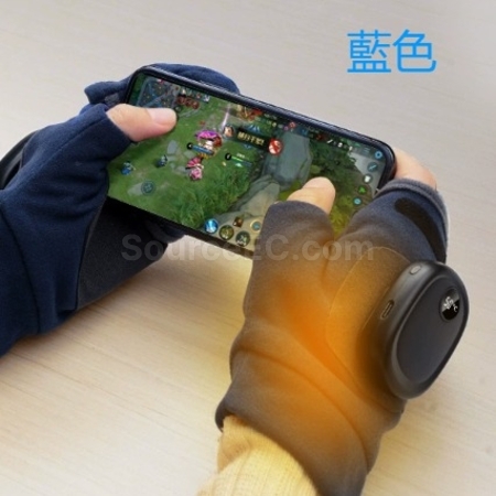 礼品订购石墨烯发热便携式冬季暖手宝宝手套（一对装）广告