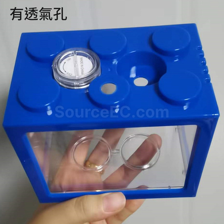 礼品订购斗鱼积木鱼缸广告