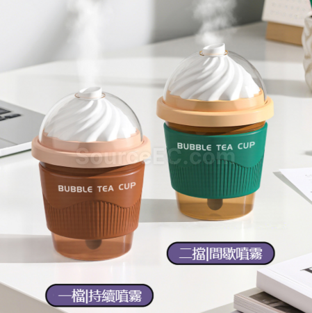 礼品订购桌面车载卡通冰淇淋加湿器 广告