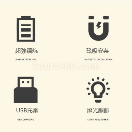 礼品订购定制磁吸贴贴灯广告