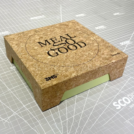 礼品订购环保软木礼盒广告