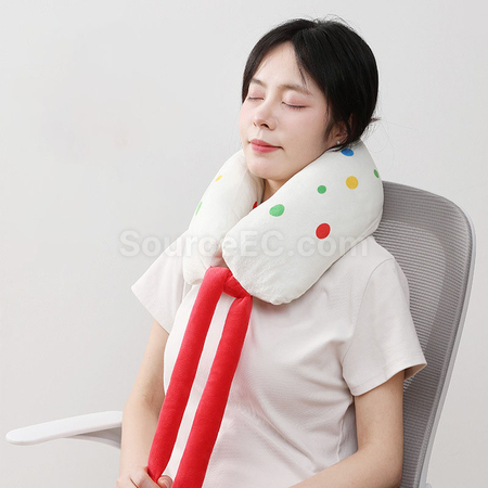 礼品订购护颈u型枕广告