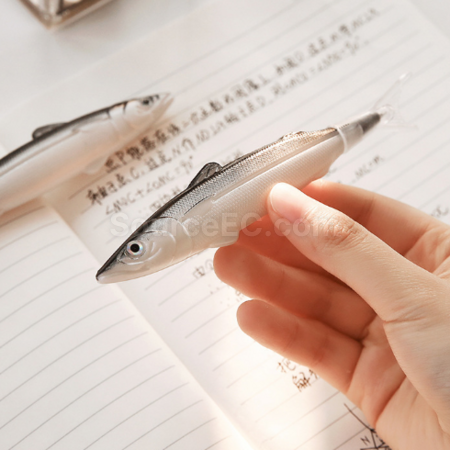 礼品订购搞怪咸鱼笔广告