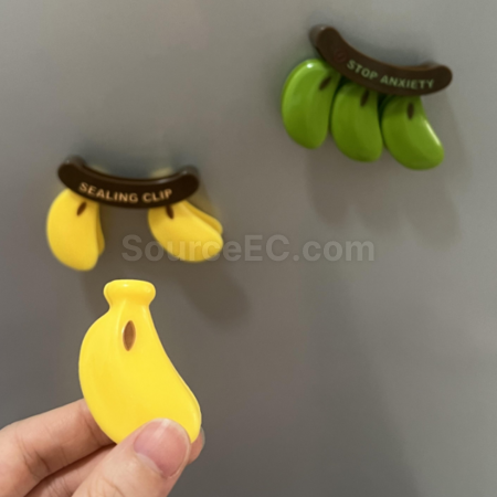 礼品订购磁吸封口夹冰箱贴广告