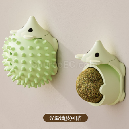 礼品订购宠物玩具球磨牙蹭痒器广告