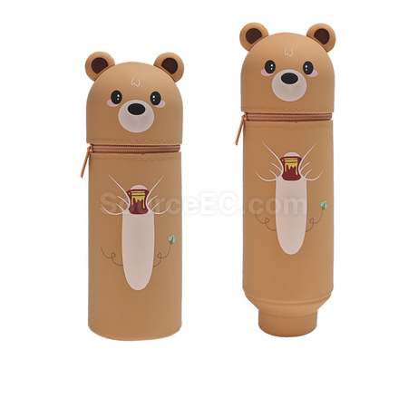 礼品订购硅胶笔筒广告