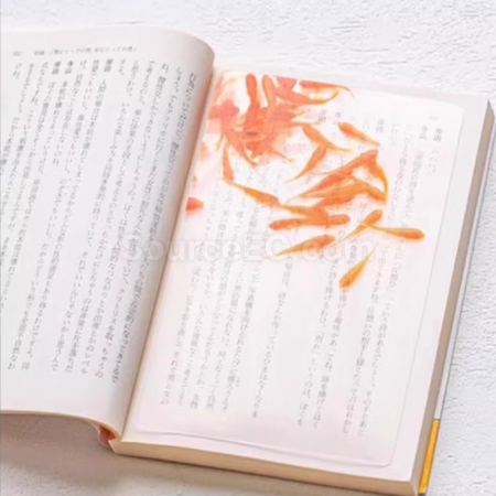 礼品订购金鱼标记书签广告