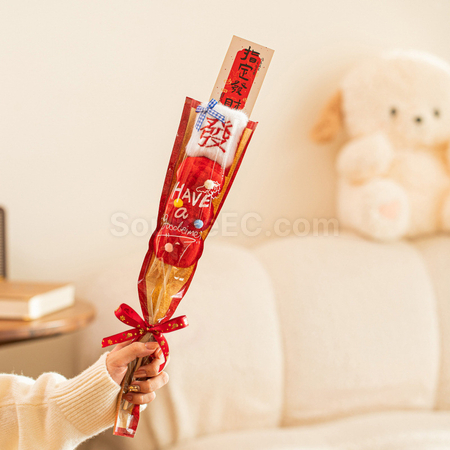 礼品订购毛绒糖葫芦广告