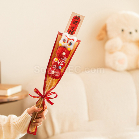 礼品订购毛绒糖葫芦广告
