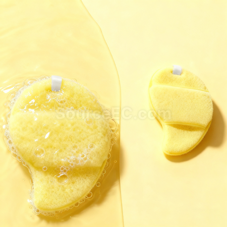 礼品订购洗脸扑广告